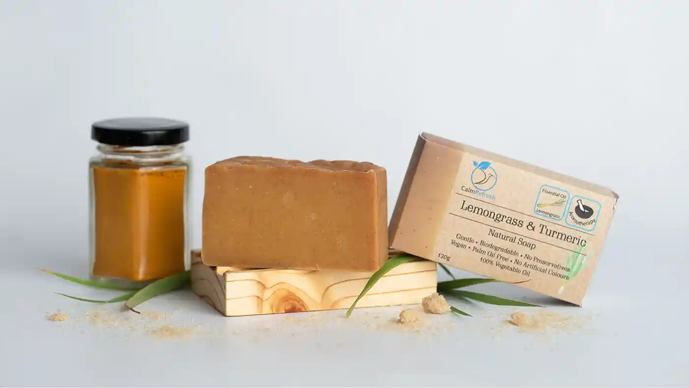 Lemongrass And Turmeric Soap